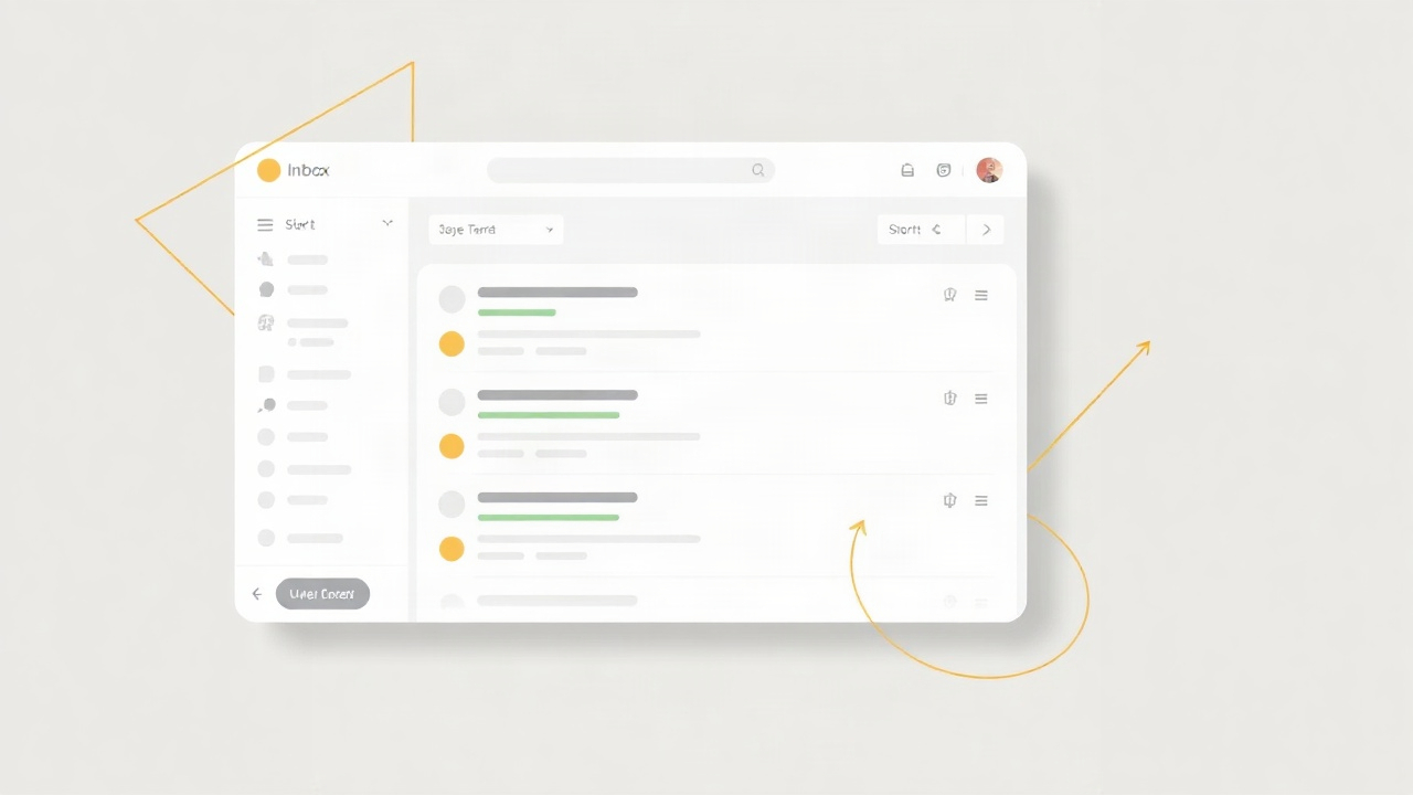 Automated email management system visualization
