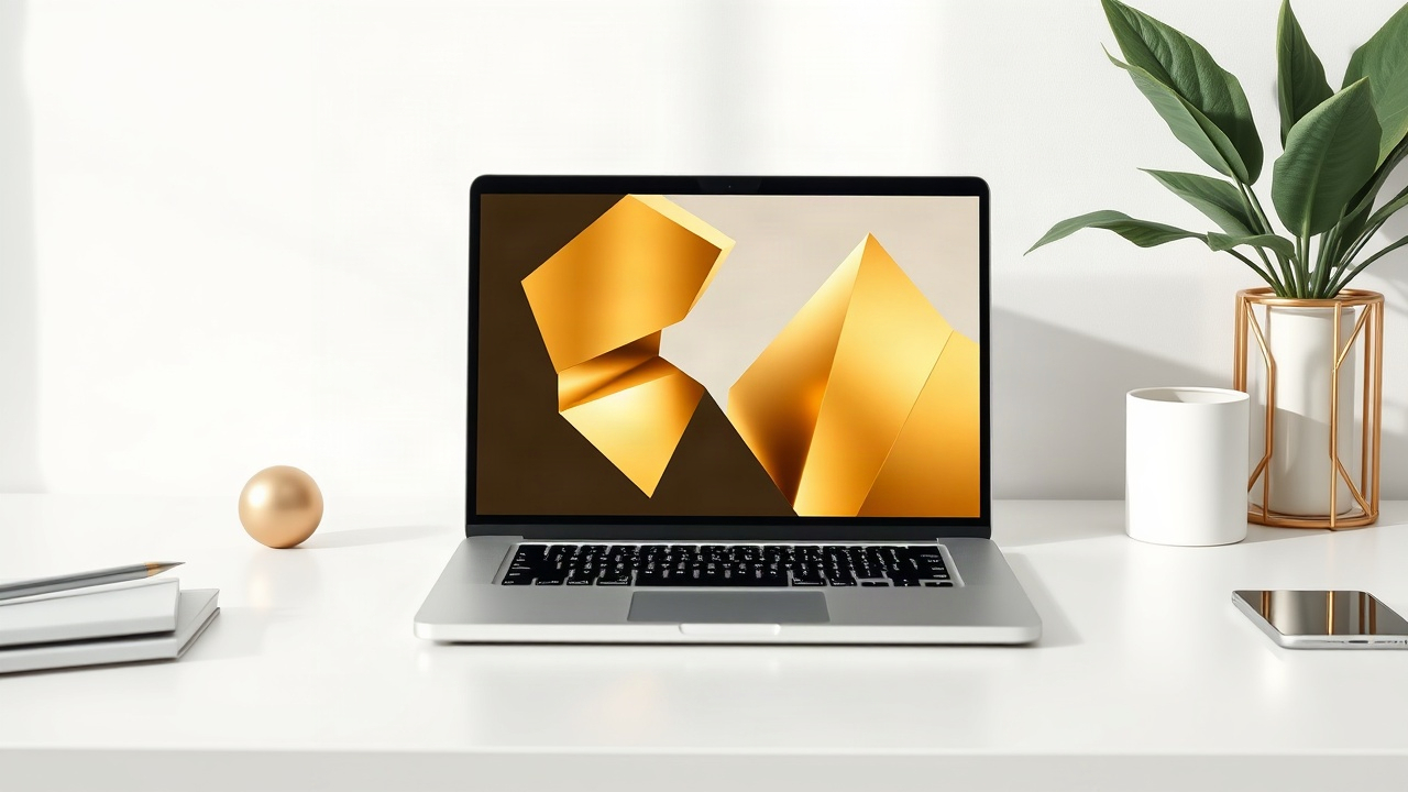 Clean workspace photo representing AI business cost planning