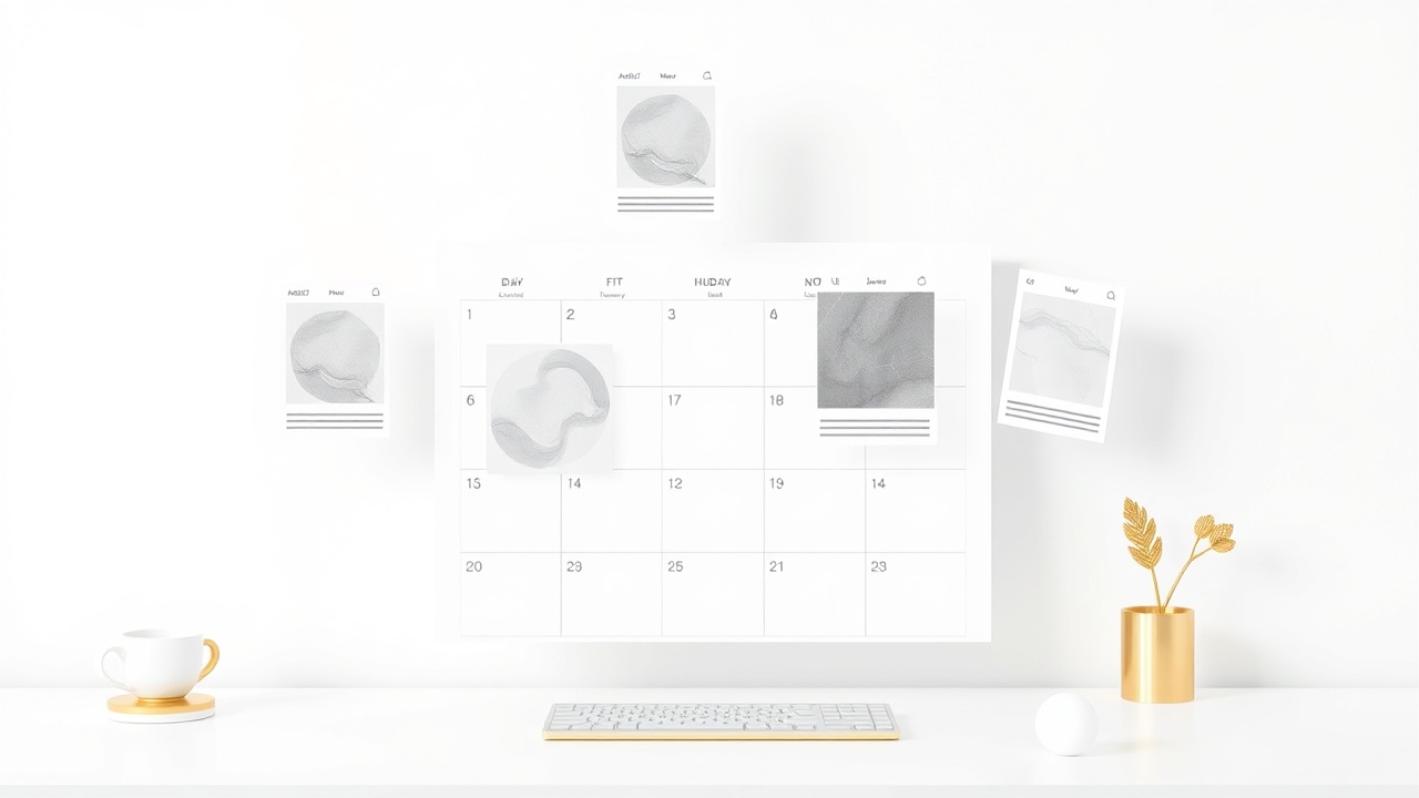 Batch content creation workflow illustration