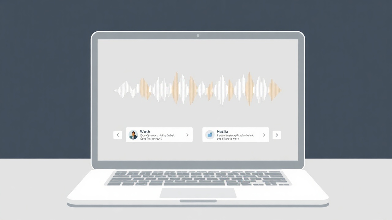 AI transforming podcast audio into written content and social clips