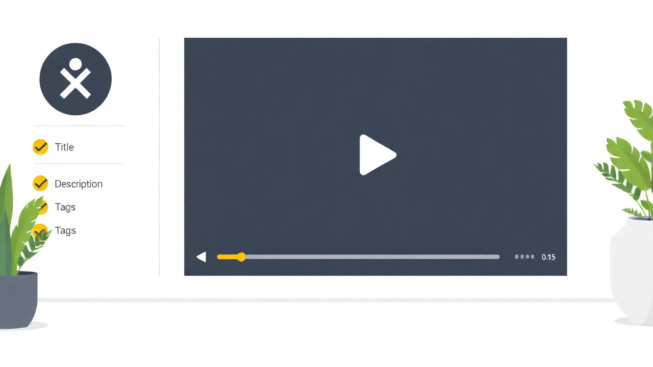YouTube upload optimization checklist visualization