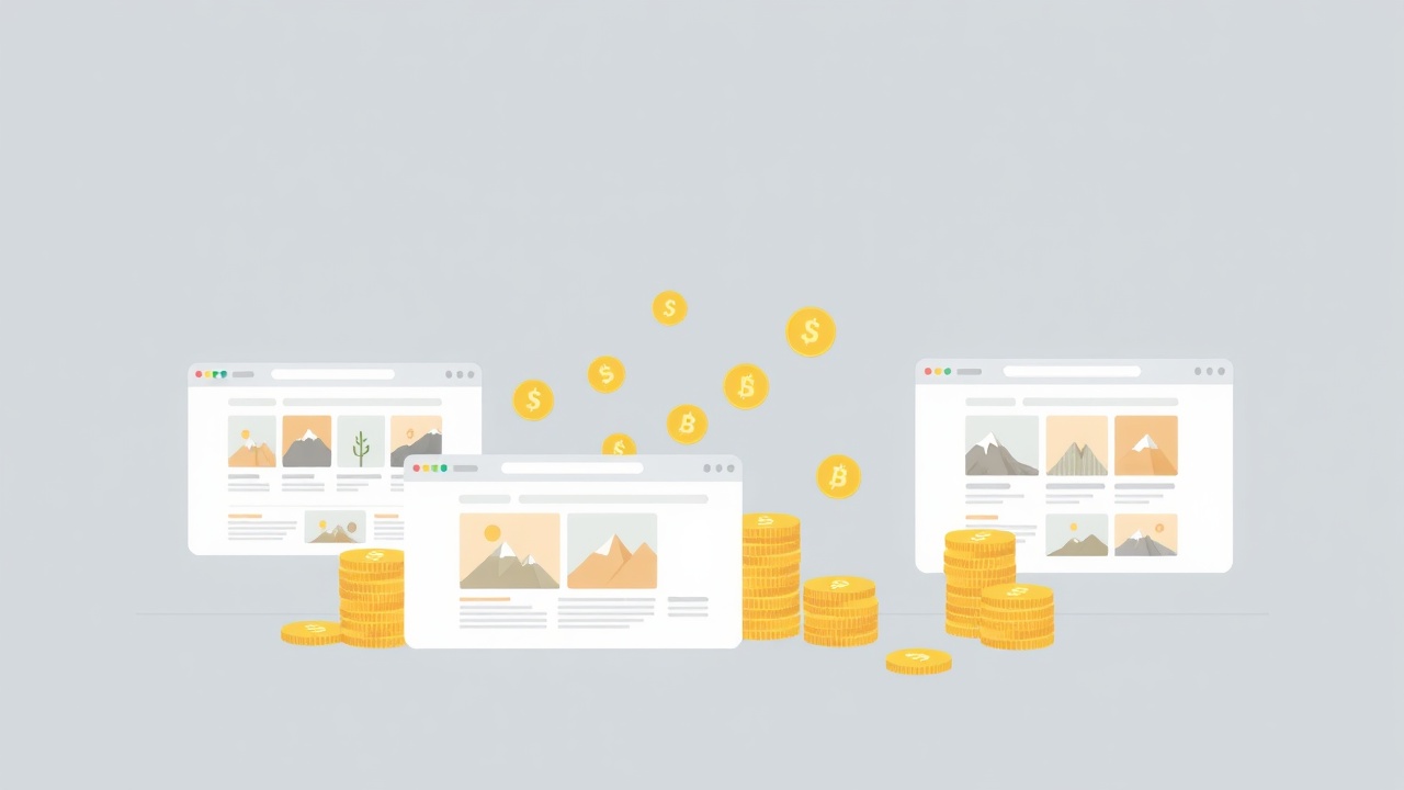 Stock photos earning on multiple platforms simultaneously