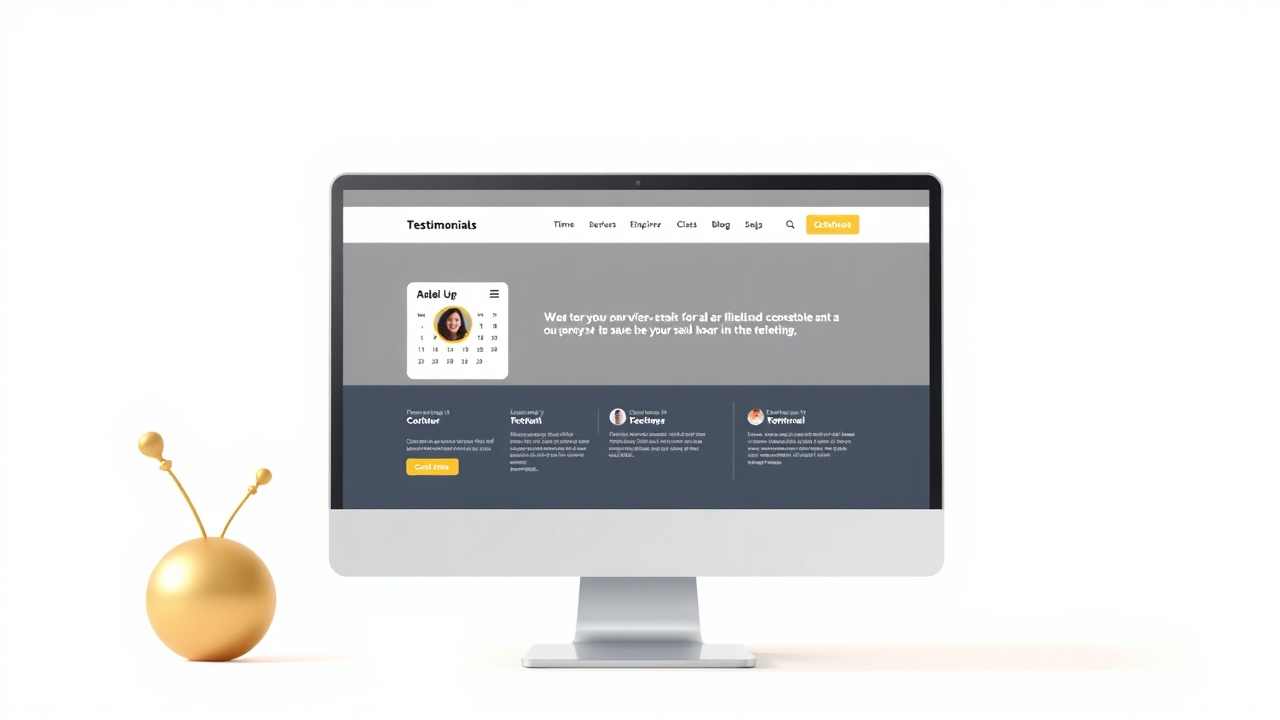 Professional tutoring website with booking system
