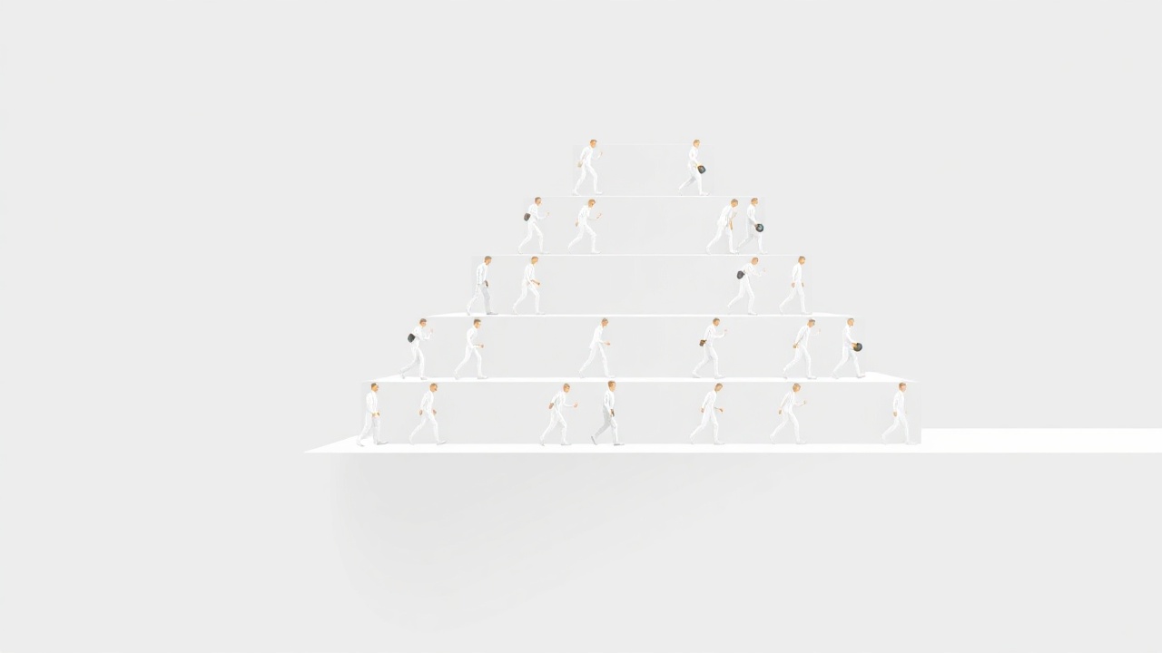illustration of membership tier structure in a community