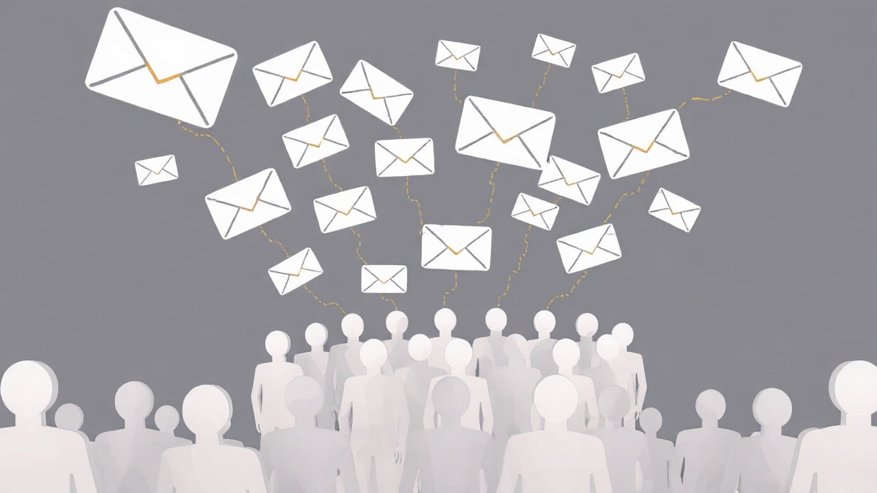 illustration of email nurturing leading to community membership