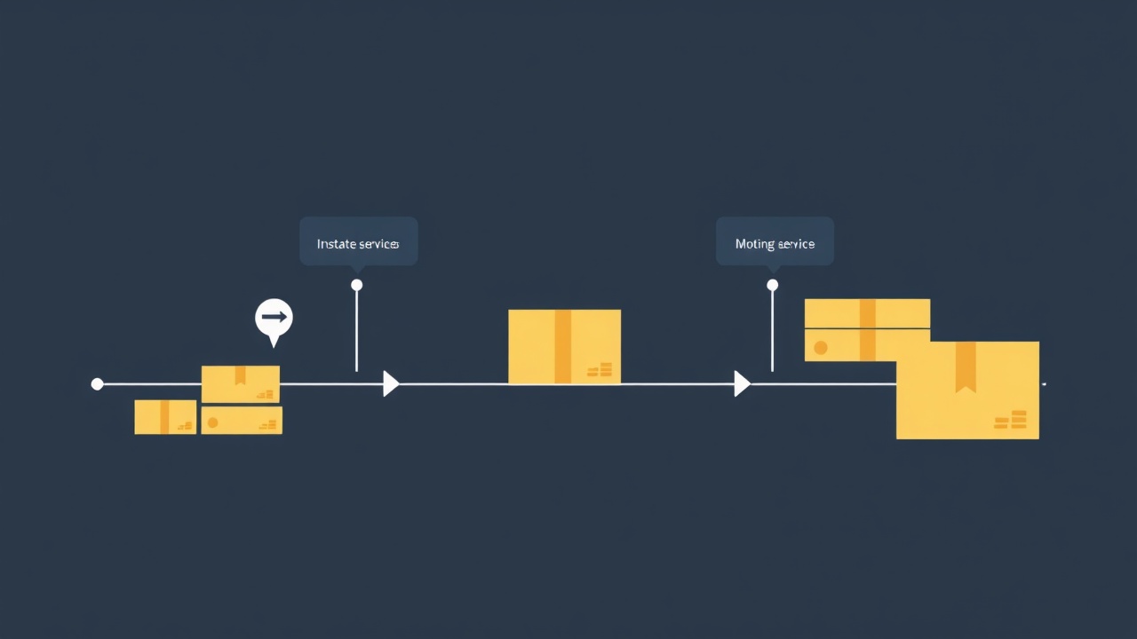 workflow diagram showing productized service delivery system