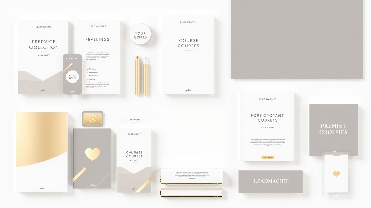 Various digital product formats from PLR content