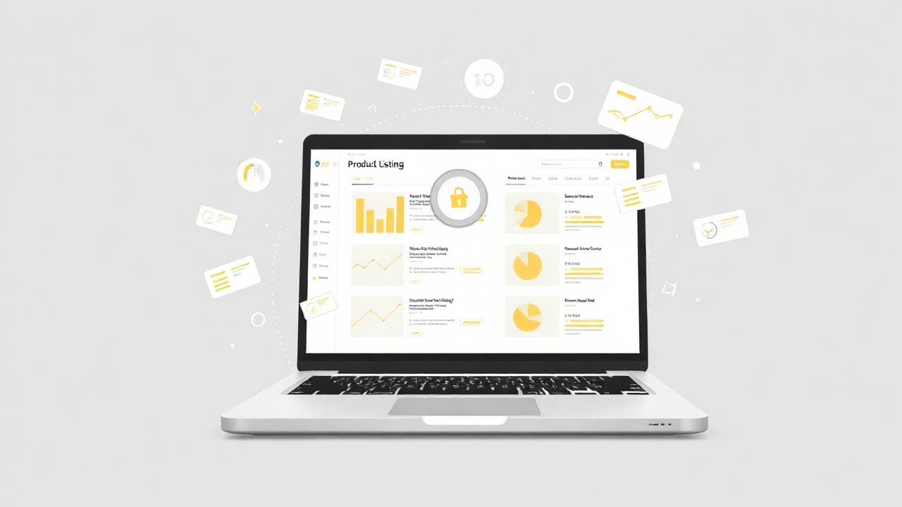Product listing optimization workspace