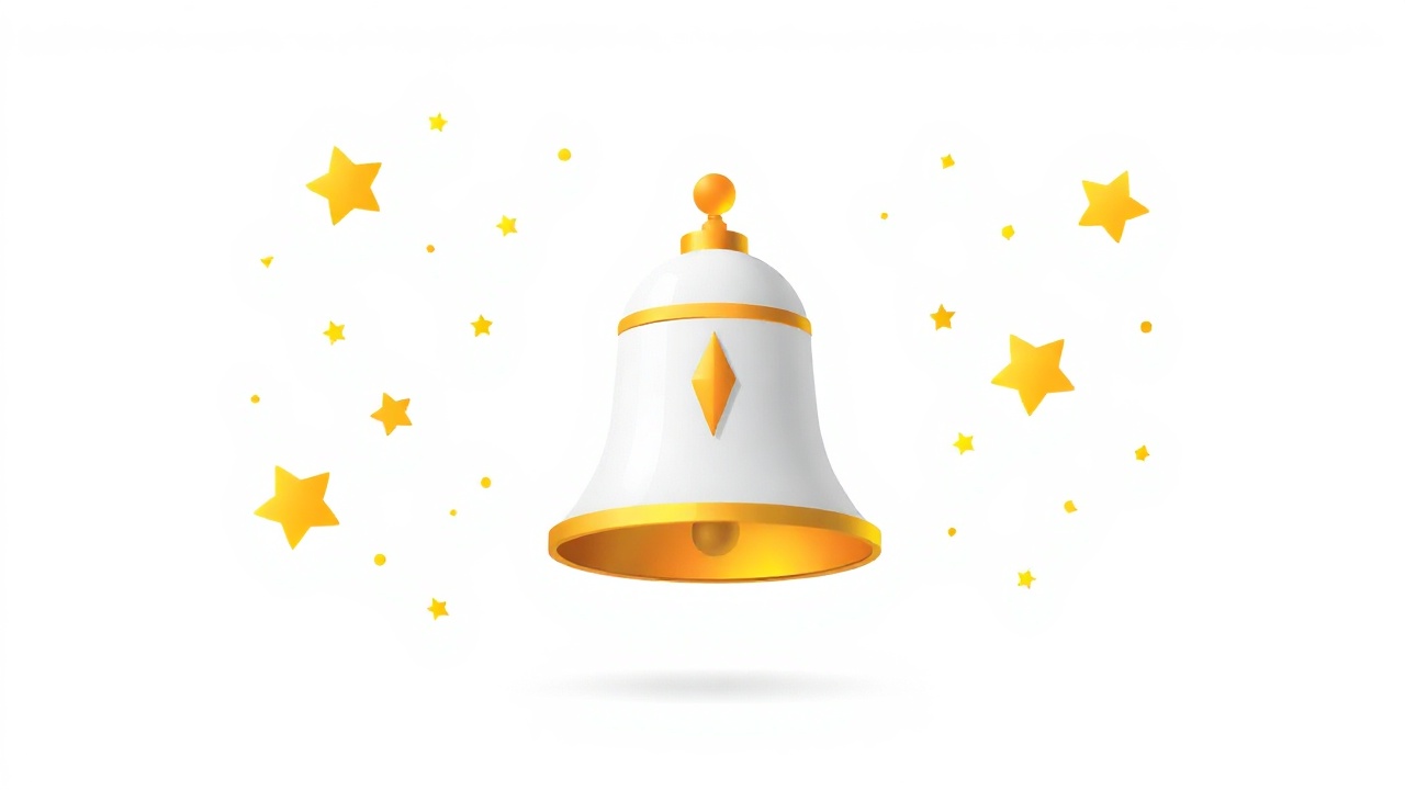 Five-star review notifications celebration