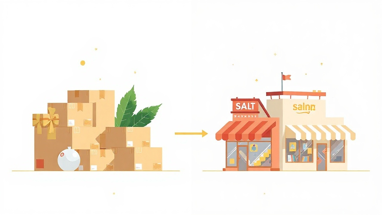 Visual comparison of single-source vs marketplace fulfillment models