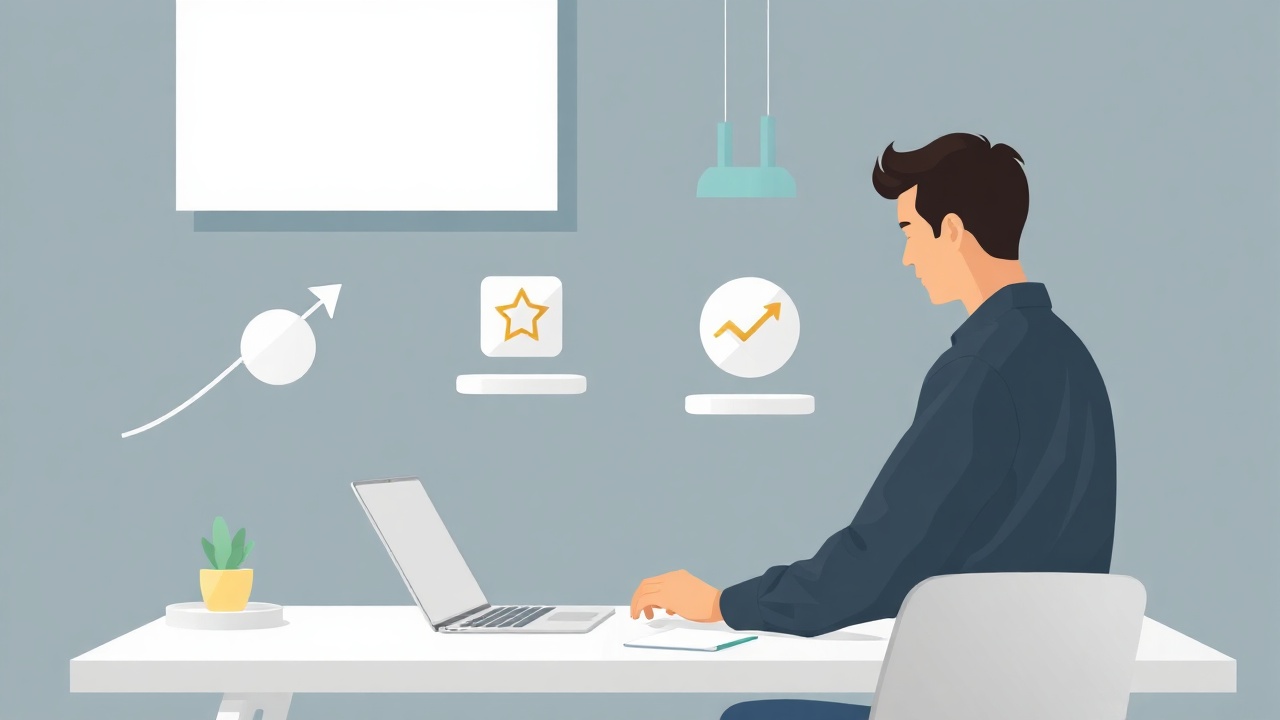 Creator comparing newsletter platform options at modern desk