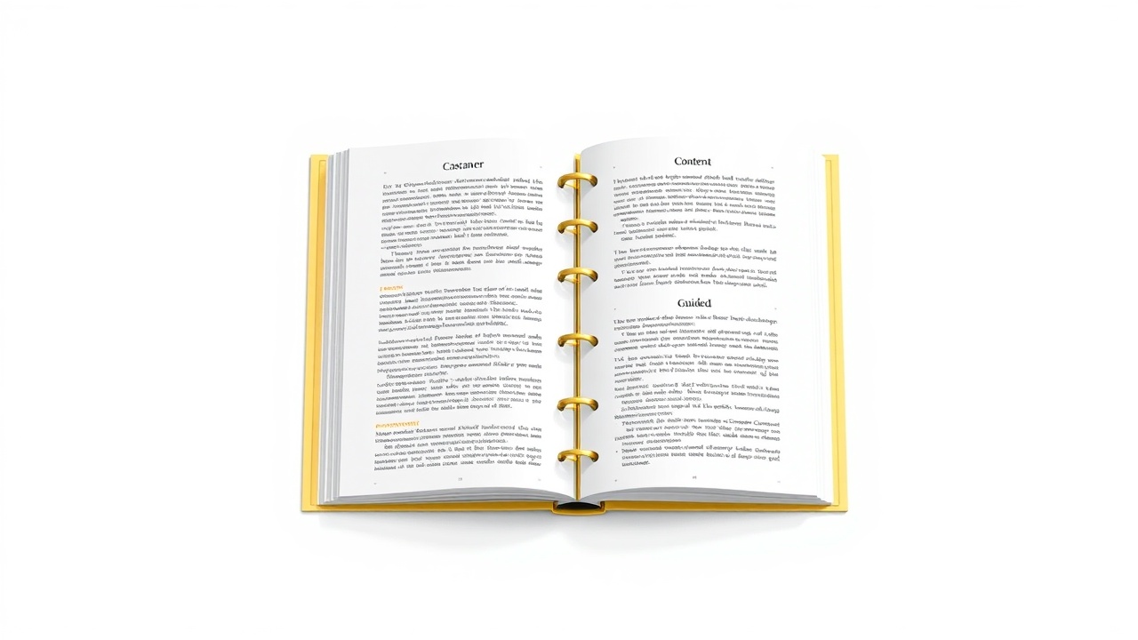 A premium planner with sophisticated interior layouts