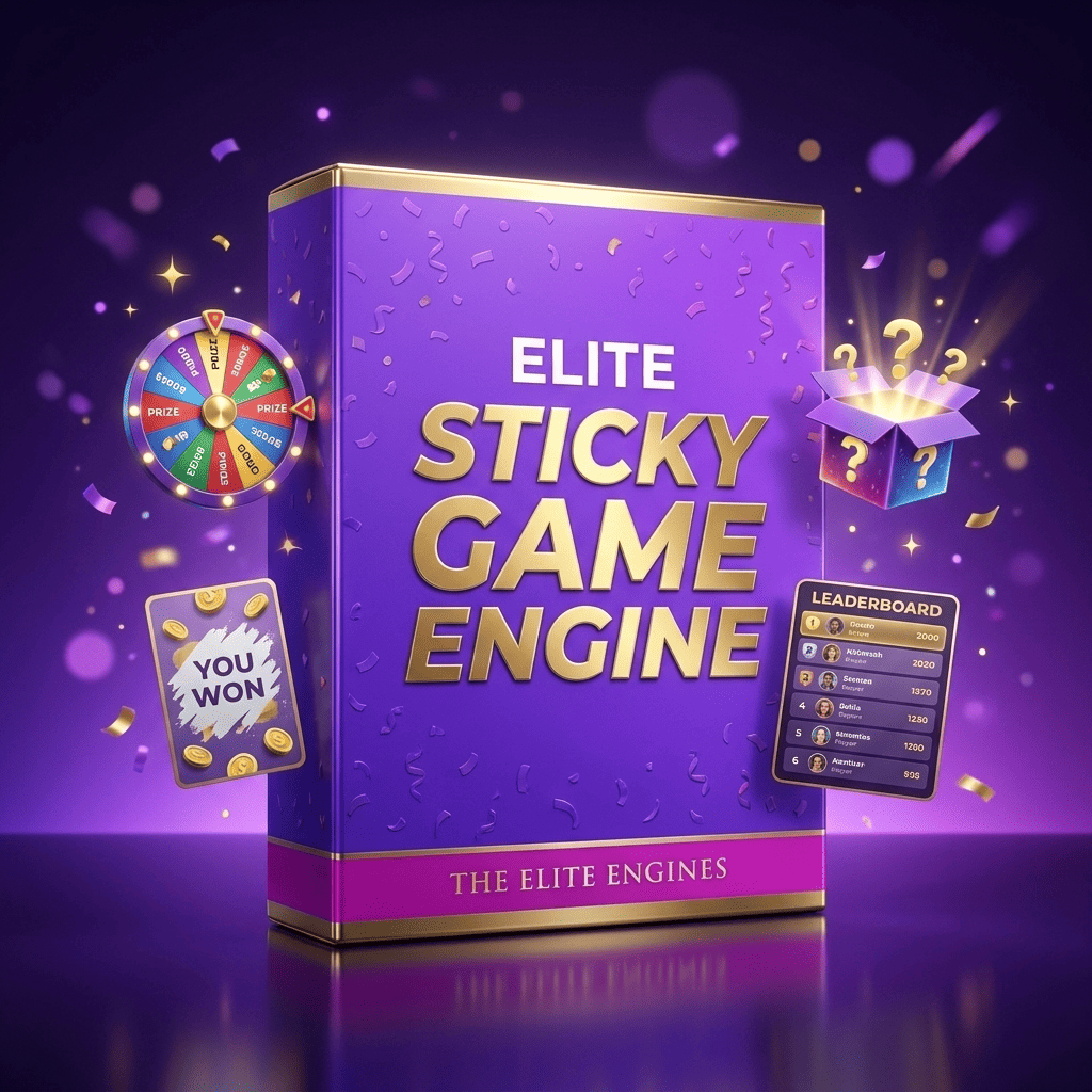 Elite Sticky Game Engine