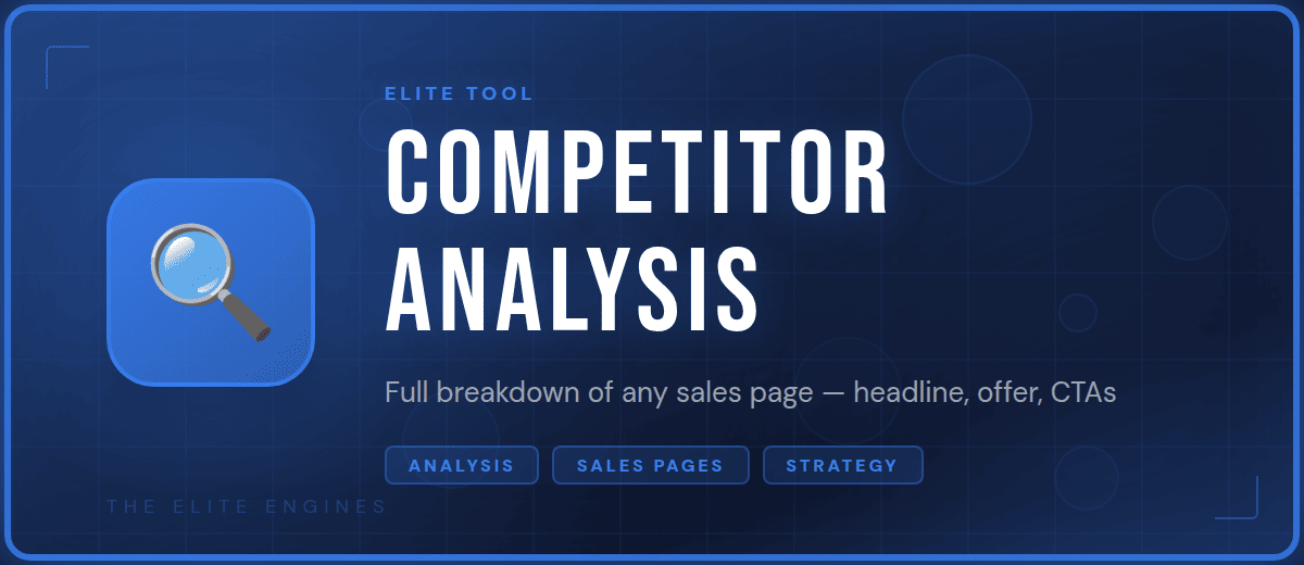 Competitor Analysis