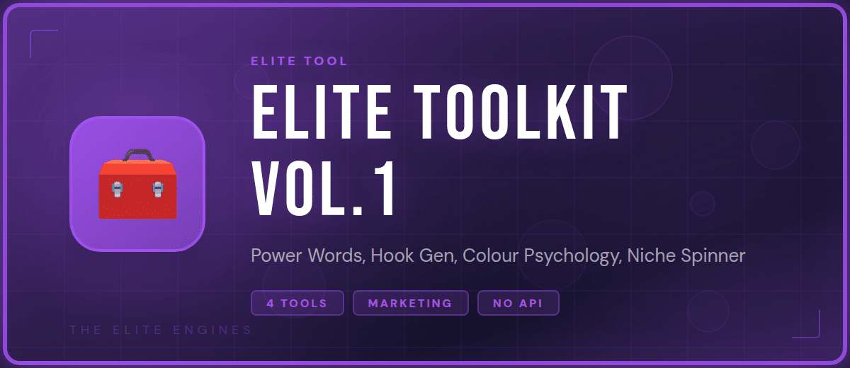 Elite Toolkit Vol.1