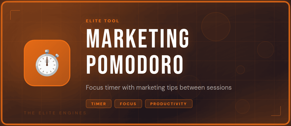 Marketing Pomodoro