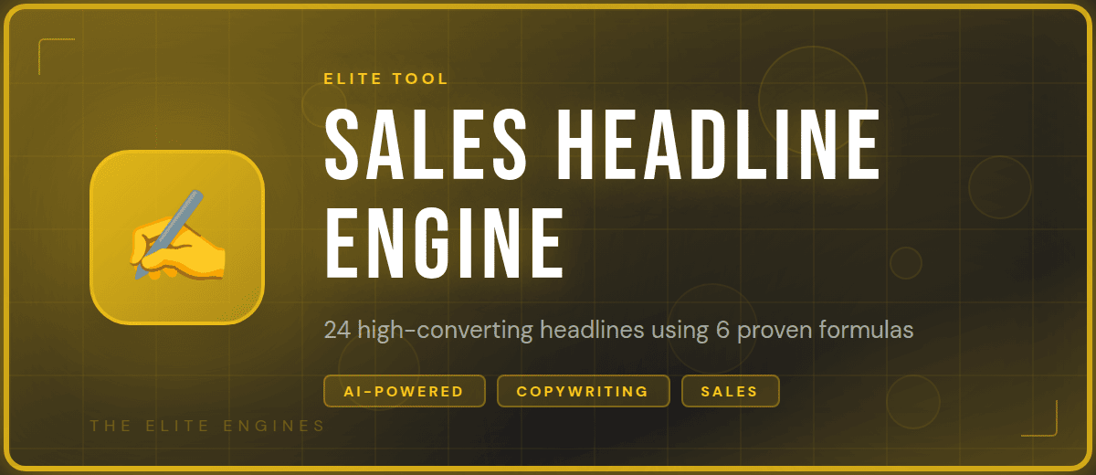Sales Headline Engine