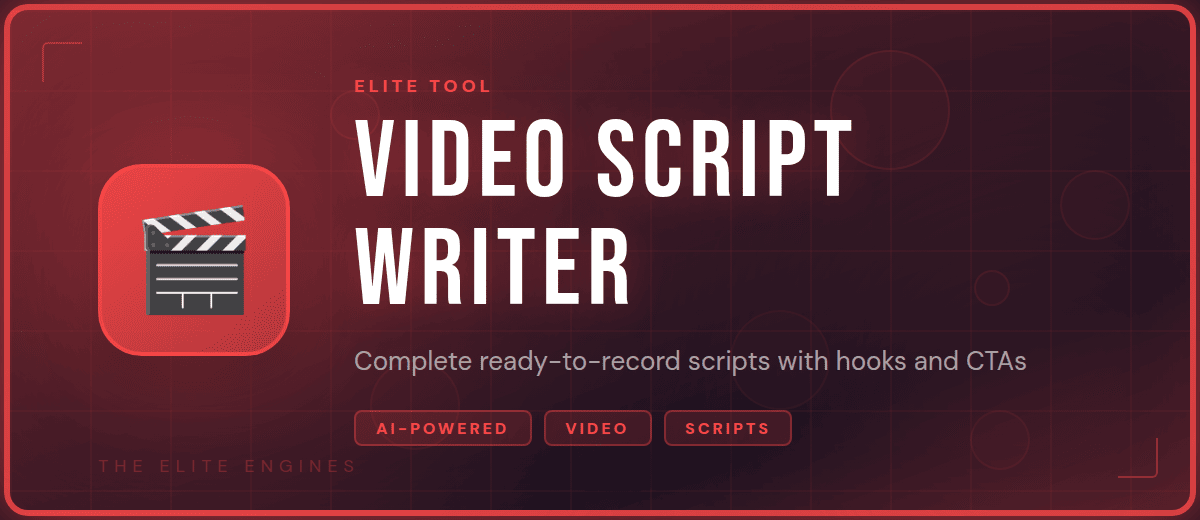 Video Script Writer